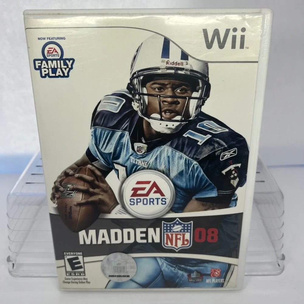 Madden NFL 08 Video‎ Game for Nintendo Wii EA Sports Family Play Disc Case
